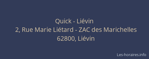Quick - Li&eacute;vin