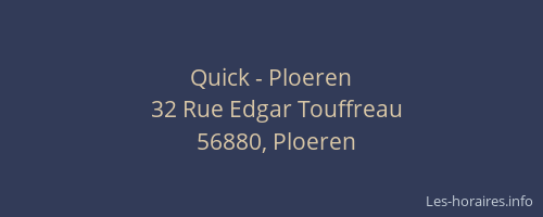 Quick - Ploeren
