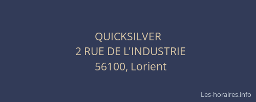 QUICKSILVER