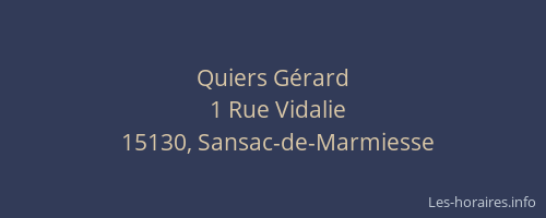Quiers Gérard