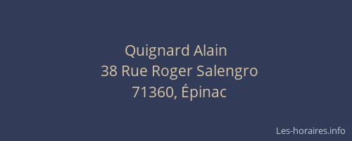 Quignard Alain