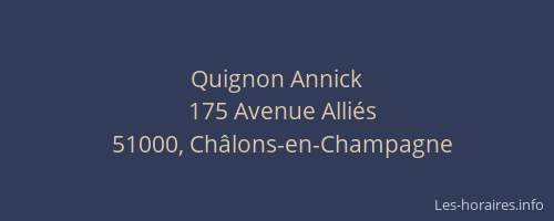 Quignon Annick