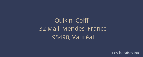 Quik n  Coiff