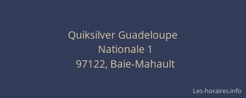 Quiksilver Guadeloupe