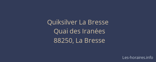 Quiksilver La Bresse