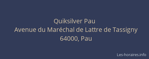 Quiksilver Pau