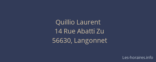 Quillio Laurent