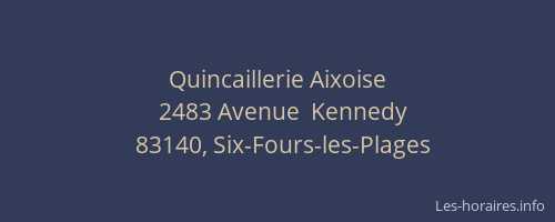 Quincaillerie Aixoise