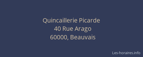 Quincaillerie Picarde