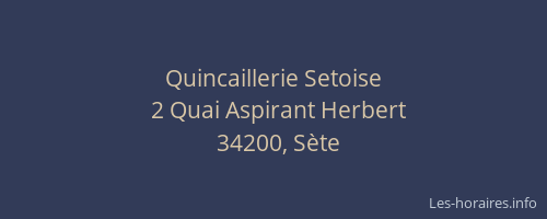 Quincaillerie Setoise