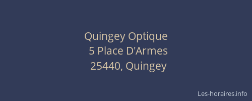 Quingey Optique
