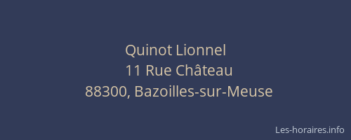 Quinot Lionnel