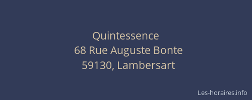 Quintessence
