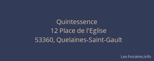Quintessence