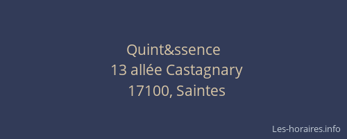 Quint&ssence
