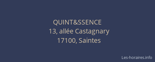 QUINT&SSENCE