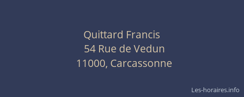 Quittard Francis