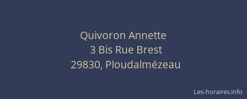 Quivoron Annette