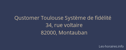 Qustomer Toulouse Système de fidélité