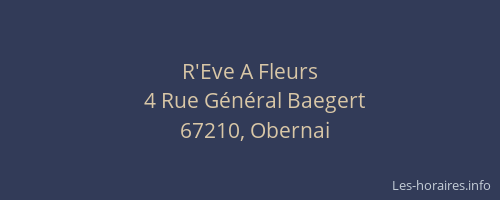 R'Eve A Fleurs