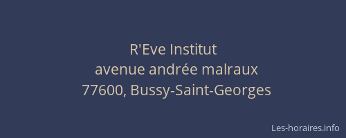 R'Eve Institut
