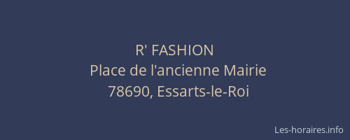 R' FASHION