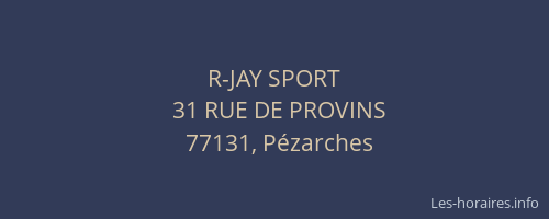 R-JAY SPORT