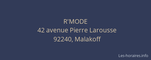 R'MODE