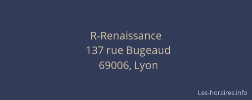 R-Renaissance