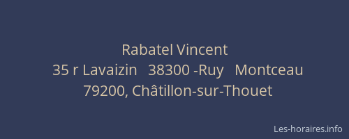 Rabatel Vincent