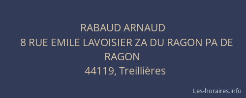 RABAUD ARNAUD
