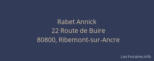 Rabet Annick
