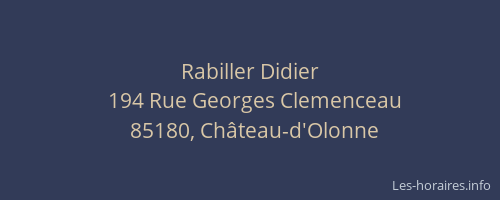 Rabiller Didier