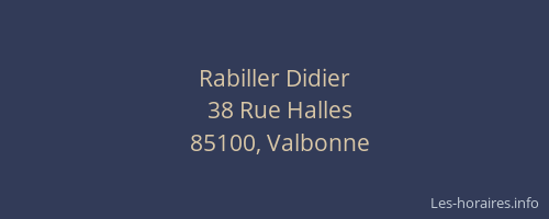 Rabiller Didier