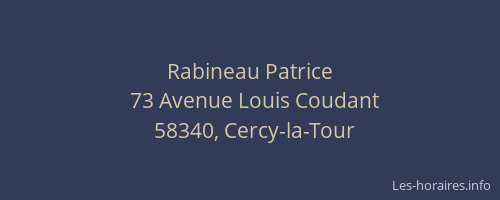 Rabineau Patrice
