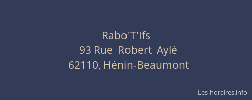 Rabo'T'Ifs