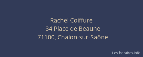 Rachel Coiffure