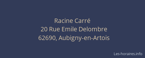 Racine Carr&eacute;