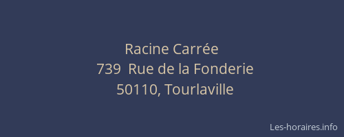 Racine Carr&eacute;e