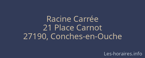 Racine Carrée