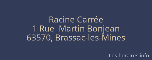 Racine Carrée