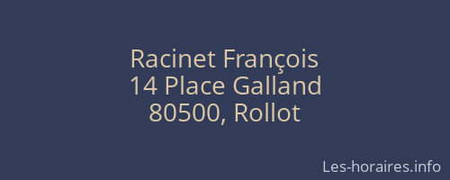 Racinet François
