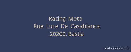 Racing  Moto