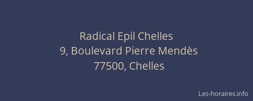 Radical Epil Chelles