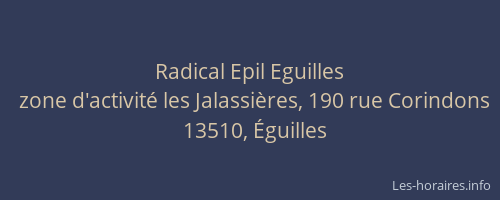 Radical Epil Eguilles