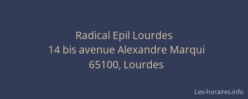 Radical Epil Lourdes