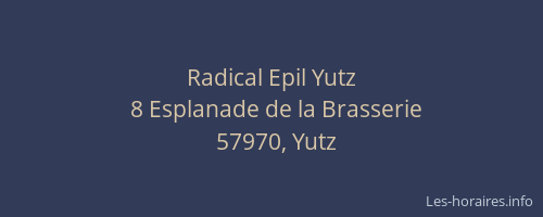 Radical Epil Yutz