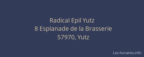 Radical Epil Yutz