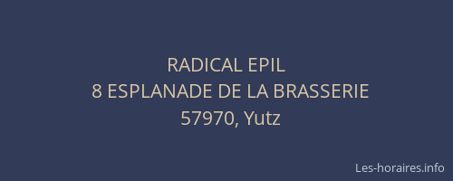 RADICAL EPIL