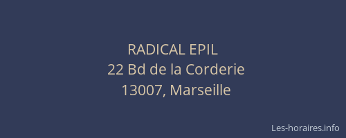 RADICAL EPIL